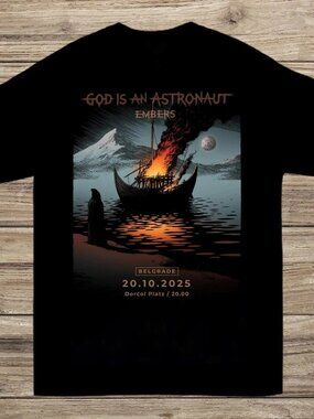 God Is An Astronaut Embers Tour Gift For Fan T-shirt 181